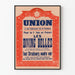 Vintage plakat Union - Les Diving Belles i Strasbourg