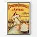 Vintage plakat Verdensudstilling Antwerpen 1894