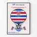 Vintage plakat Up With English - Uddannelsesmæssig vægdekoration