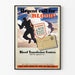 Vintage plakat: Appel Urgent til Bloddonation