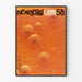 Vintage plakat USA 58 grafisk retro orange