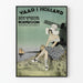 Vintage plakat Vaar i Holland - Vægdekoration med hollandsk tema
