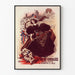 Vintage plakat La Vache Enragée 1897 vægdekoration