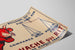 Plakat Vintage Creme Vache qui Rit - Retro vægdekoration — visning af kunstværket