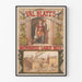 Vintage plakat af Val Blatz's Milwaukee Lager øl vægdekoration
