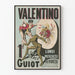 Vintage plakat Valentino Les Frères Guiot til vægdekoration