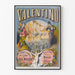 Vintage plakat af maskebal Valentino Paris