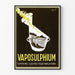 Vintage plakat Vaposulphium - Svovlholdige tabletter til inhalationer