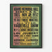 Vintage plakat af Vaudeville Show 1937 til vægdekoration