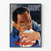 Vintage plakat med influenza Veganine, illustration af syg mand