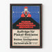 Vintage plakat Verein Deutscher Plakatanschlag Institute e.V. – Grafisk vægdekoration