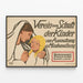 Plakat vintage Børns beskyttelse mod udnyttelse og misbrug — indrammet kunstværk på væggen