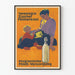 Vintage plakat Vereingte Zürcher Molkereien – Vægdekoration med hygiejnisk mælk