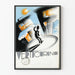 Art Deco Vintage Plakat Verticurine - Retro Vægdekoration