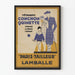 Vintage plakat Tøj Conchon Quinette Paris-Skrædder Lamballe