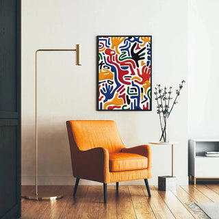 Pop Art Plakat - Håndbevægelse