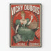 Vintage plakat Vichy Dubois kilde kold til vægdekoration