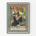 Victor Bicycles vintage art déco plakat til vægdekoration
