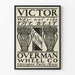 Vintage plakat Victor Overman Wheel Co vægdekoration