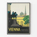 Vintage plakat Vienna dekorativ Artem Legrand