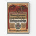 Vintage plakat af Østrigske krig - Historisk vægdekoration