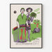 Vægdekoration plakat Vietnam - Hær og støtte til folket