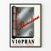 Vintage plakat Viophan Rhumatismes Industriel vægdekoration