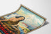 Vintage plakat Besøg New Zealand Eventyrland i Stillehavet