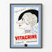Vintage plakat Vitacrine vægdekoration retro