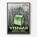 Vintage reklameplakat Vitagar Vitamin B