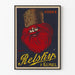 Vintage plakat Vodka Relsky's 1er Kumel vægdekoration
