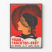 Vintage plakat for Volks- og Trachten-fest i Basel 1936