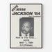 Valgplakat for Jesse Jackson 1984