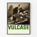 Vintage reklameplakat Vulcase til retro vægdekoration
