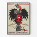 Tysk politisk propagandaposter Christlichsozial vintage