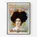 Vintage plakat Waite's Comedy Co. Belle Stevenson - Retro vægdekoration