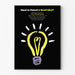 Dekorativ plakat Glødepære Innovativ idé
