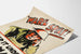 Vintage krigsplakat 'Ware Spies - Keep It Under Your Hat' til vægdekoration