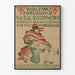 Vintage Bal Kostume Plakat 1927 vægdekoration Artem Legrand