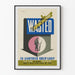 Vintage militært plakat Wasted Clothing Equipment