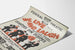 Vintage teaterplakat We Live and Laugh - Retro vægdekoration