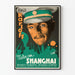 Vintage plakat West of Shanghai - Retro biografivægdekoration