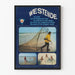 Vintage plakat Westende, perlen ved den belgiske kyst