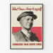 Vintage plakat What I Know I Keep to Myself - Retro vægdekoration