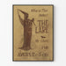 Vintage plakat The Lark - Illustration mor og barn
