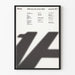 Minimalistisk plakat Hvad vil du gøre nu, hvor du er 1A