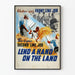 Landbrugspropagandaposter Frontlinje og Landdistriktsarbejde