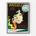 Vintage biografplakat Halvblod - Retro vægdekoration