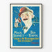 Vintage plakat for biografen Hvor er min vandrende dreng i aften?