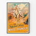 Vintage Western plakat White Thunder Yakima Canutt